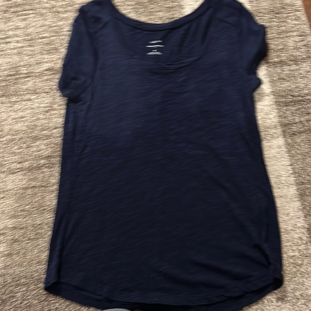 Banana Republic size S navy shirt sleeve shirt